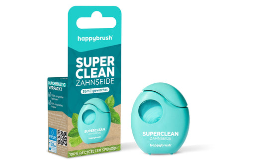 happybrush Zahnseide Superclean