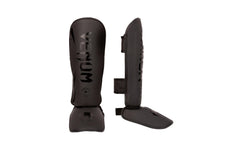 Venum | Challenger Kids Shin Guards | Schwarz Gr. M