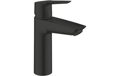 GROHE | Start Lavaboarmatur M PushOp | mattschwarz, mit 3-in-1 QuickTool