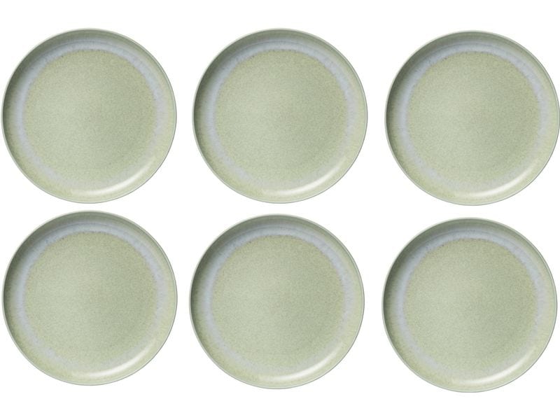 Villeroy & Boch | Perlemor Alga Speiseteller | 6er Set, 27cm