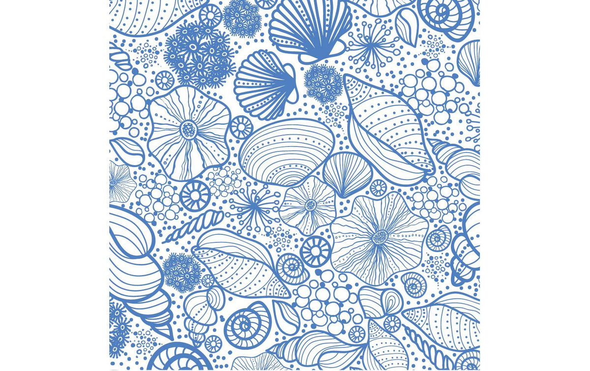 Paper + Design Servietten Seashell Pattern