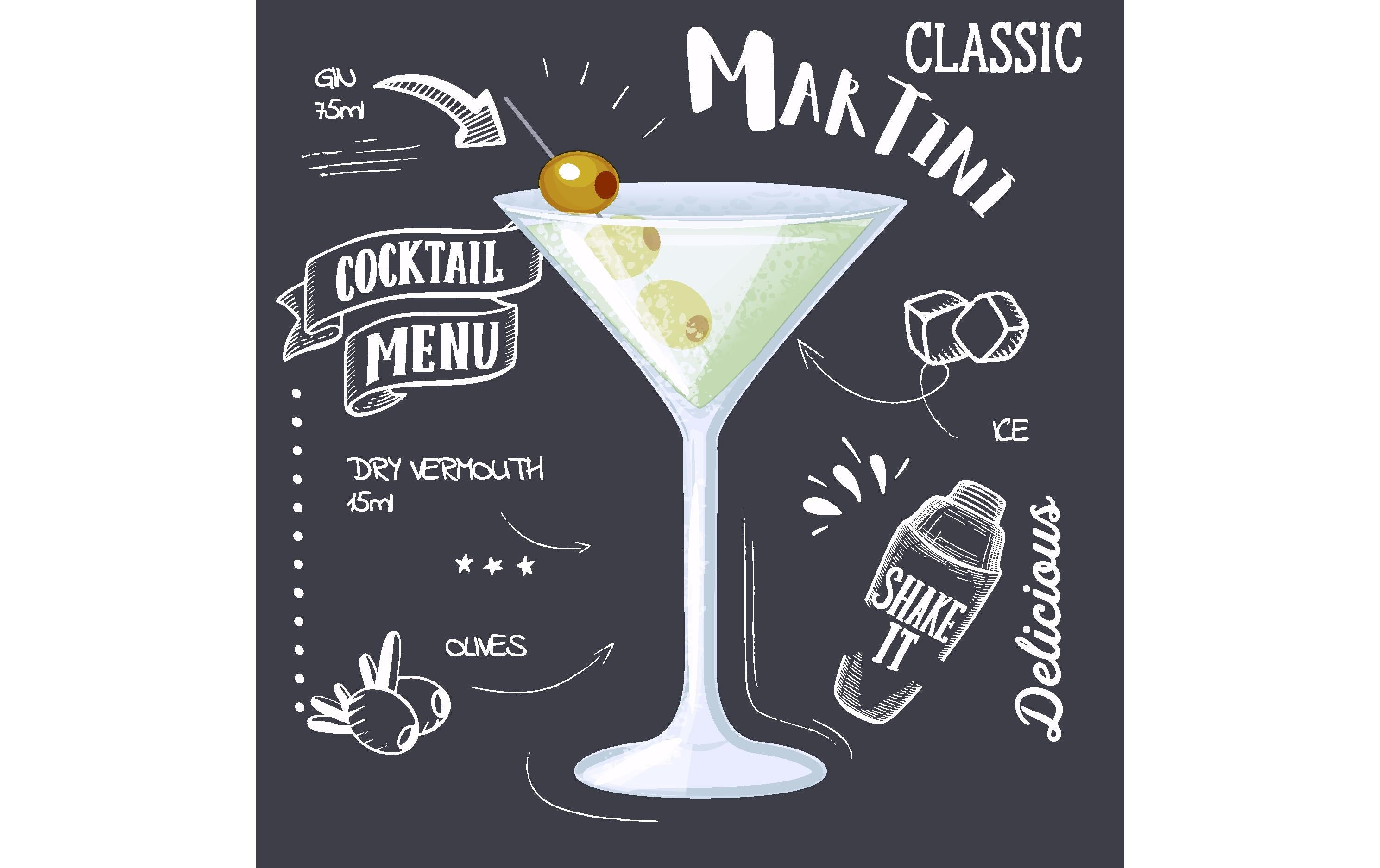 Paper + Design Servietten Martini Black