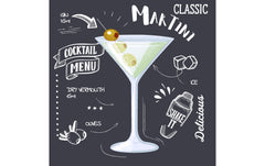 Paper + Design Servietten Martini Black