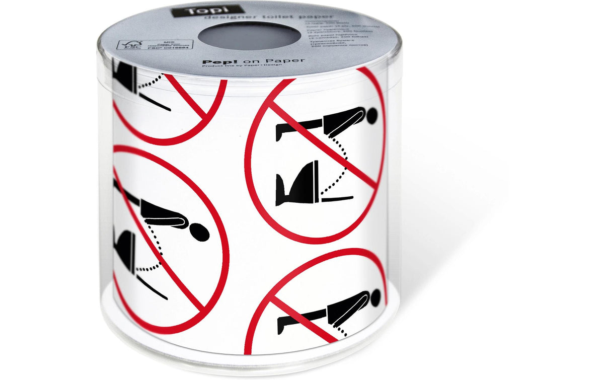 Paper + Design Toilettenpapier Stop it