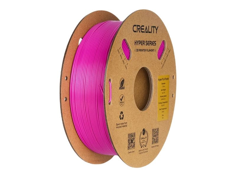 Creality | Filament PLA Hyper, Magenta, 1.75 | 1.75mm Filament, 195-210Grad, 1Kg