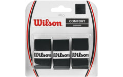 Wilson | Tennsi Grip Pro Overgrip | 3er-Pack, schwarz