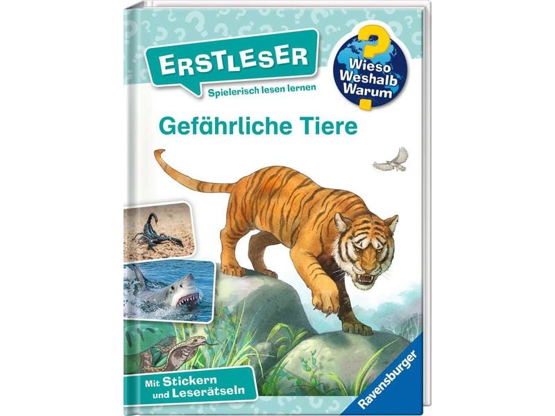 Ravensburger | WWW Erstleser: Gefährliche Tiere
