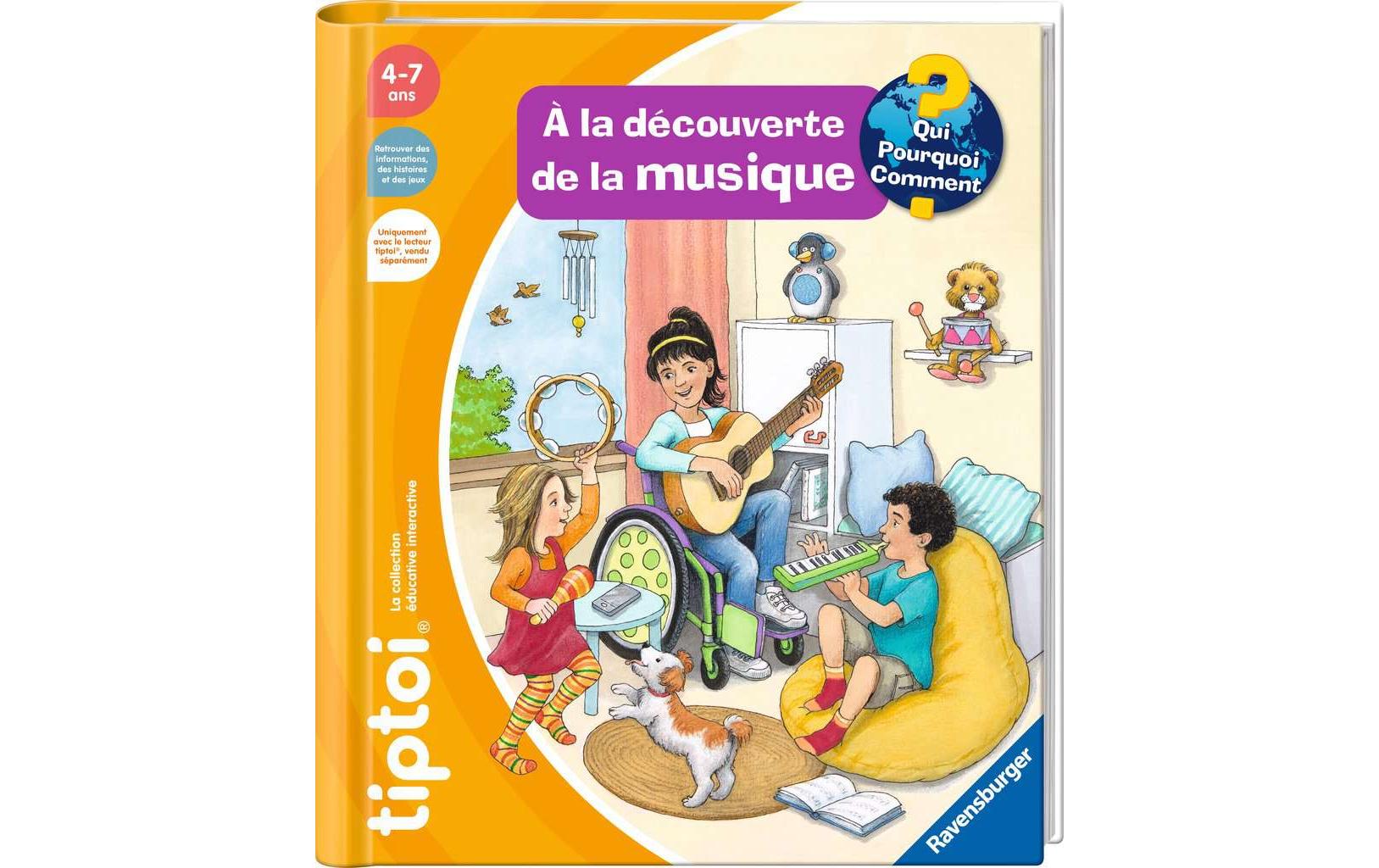 tiptoi découverte la musique