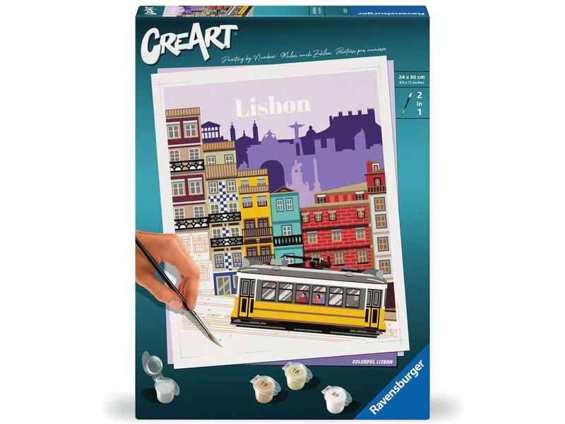Ravensburger | CreArt - MNZ - Colorful Lissabon