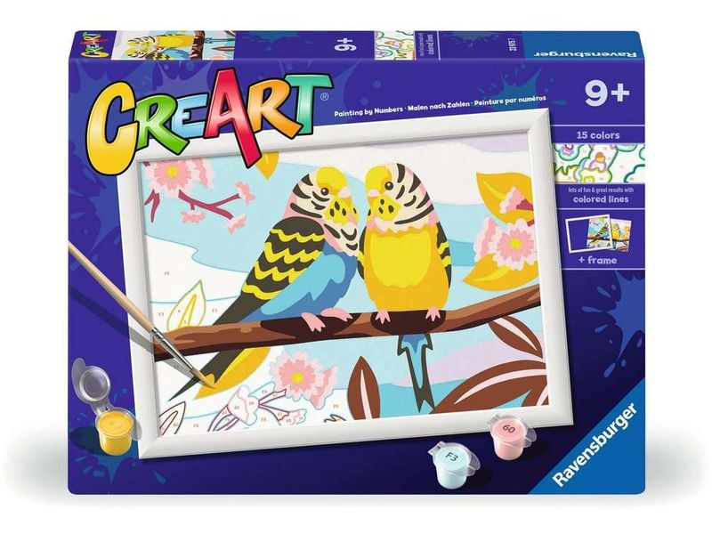 Ravensburger | CreArt - MNZ - Lovely Budgies