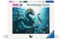 Ravensburger | Puzzle Dragon, Mermaid and Turtles