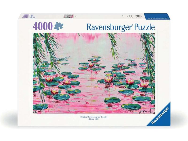 Ravensburger | Puzzle Pink Water Lilies