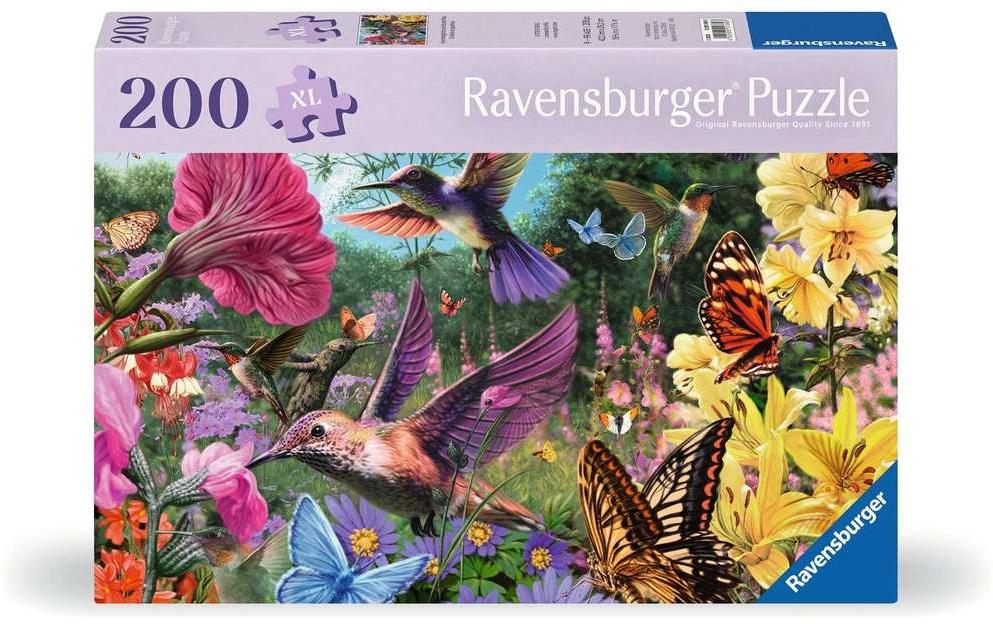 Puzzle Hummingbirds & Butterflies