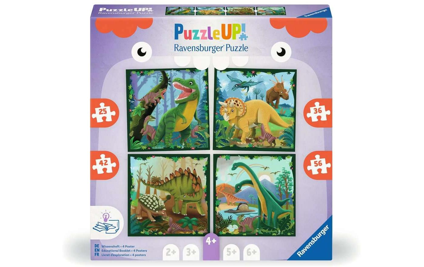 Puzzle Up! 4 Jahre Dinosaurier