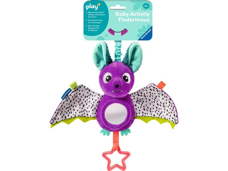 play+ | Baby Activity-Fledermaus