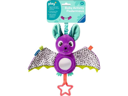 play+ | Baby Activity-Fledermaus