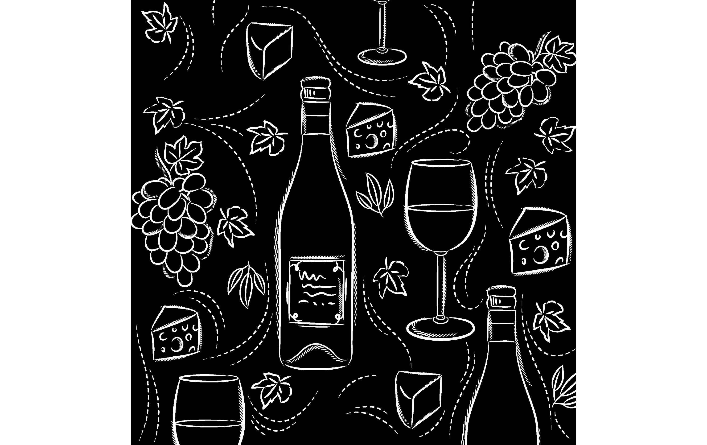 Paper + Design Servietten Wine and cheese