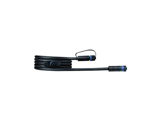 Paulmann | Kabel 1 In-2 Out, max. 150 W, 2 m | 24V, IP68, Schwarz