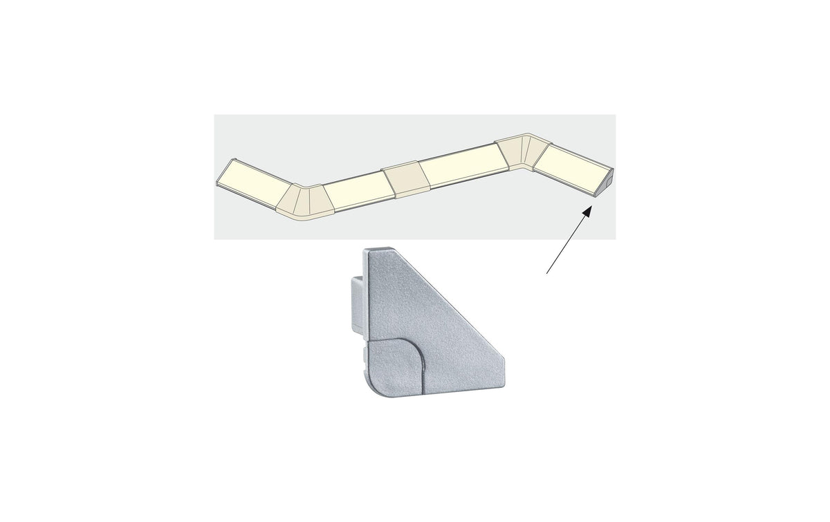 Paulmann Delta Profil Endstueck 2 Stk.