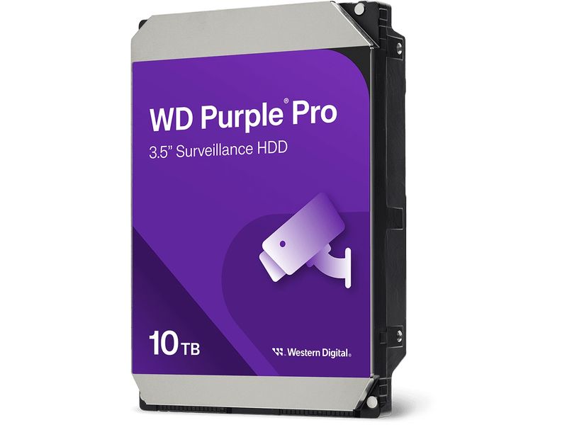 Western Digital | WD Purple Pro 3.5 10TB | SATA 6GB/s, 24x7, 7200rpm, 512MB Cache