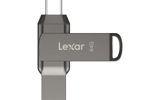 Lexar | USB-Stick JumpDrive Dual Drive D400 | 64 GB