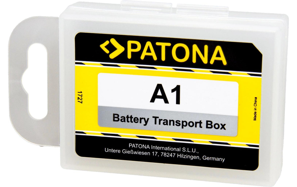 PATONA Akku-Aufbewahrungsbox
