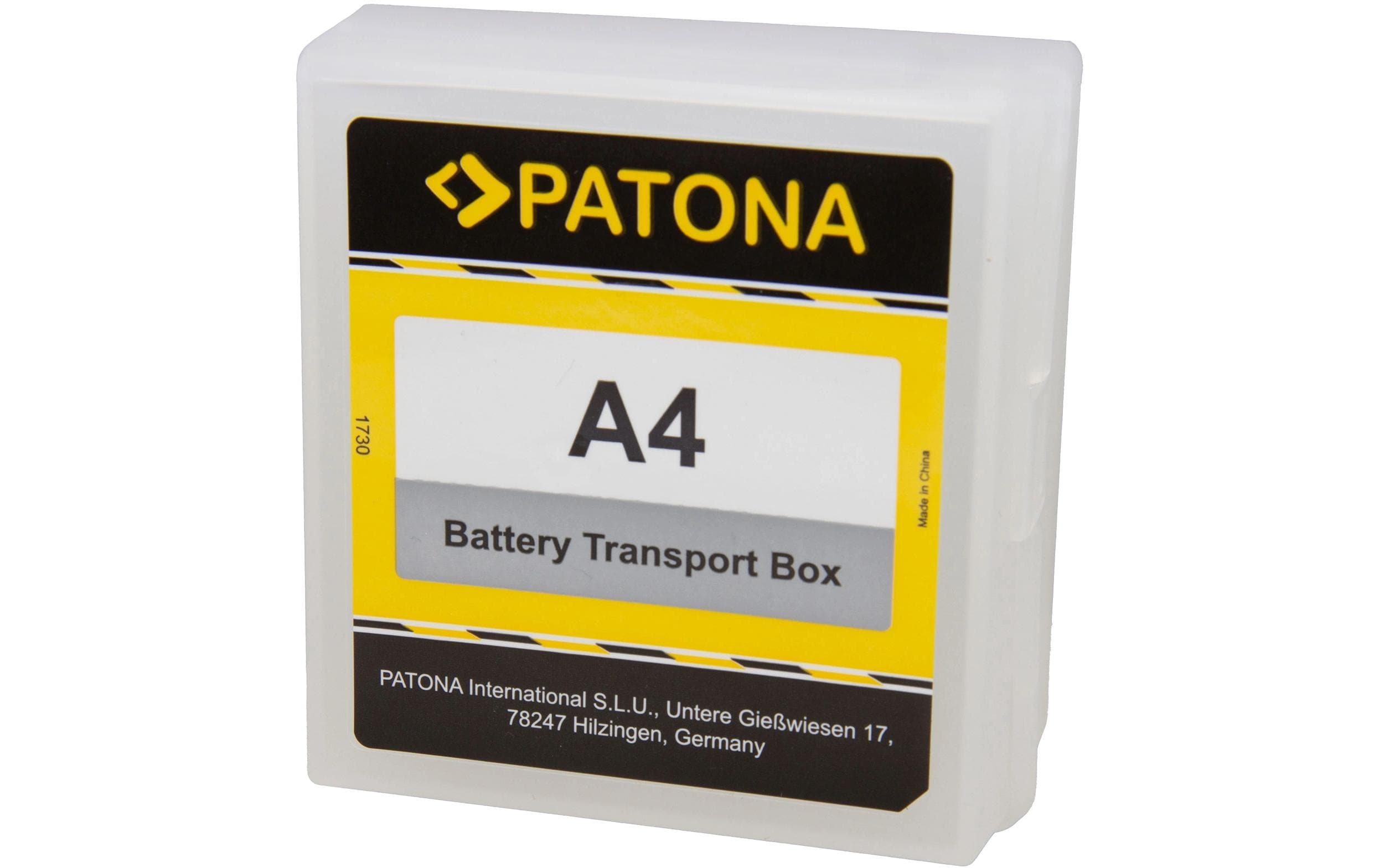 PATONA Akku-Aufbewahrungsbox