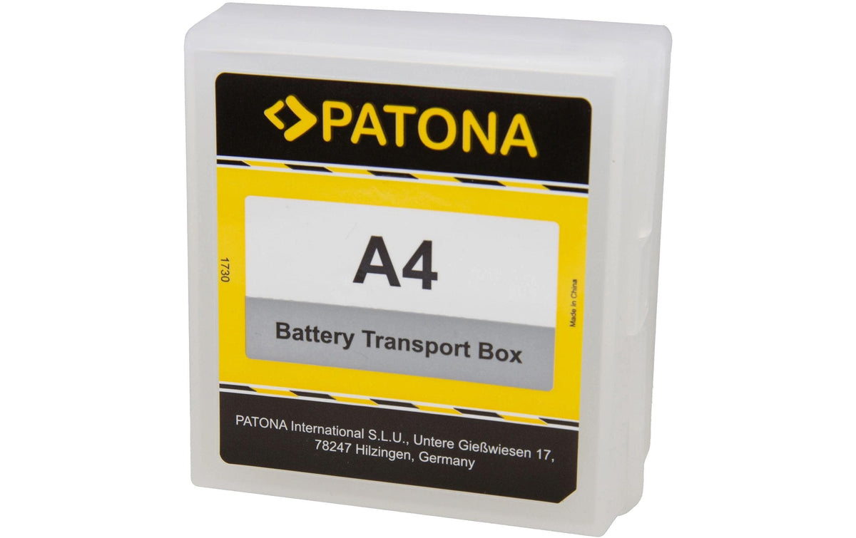 PATONA Akku-Aufbewahrungsbox