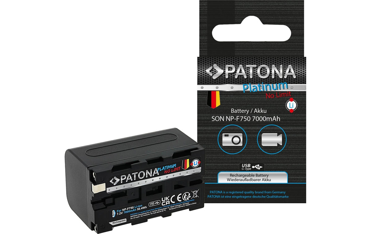 PATONA Platinum Akku mit USB-C