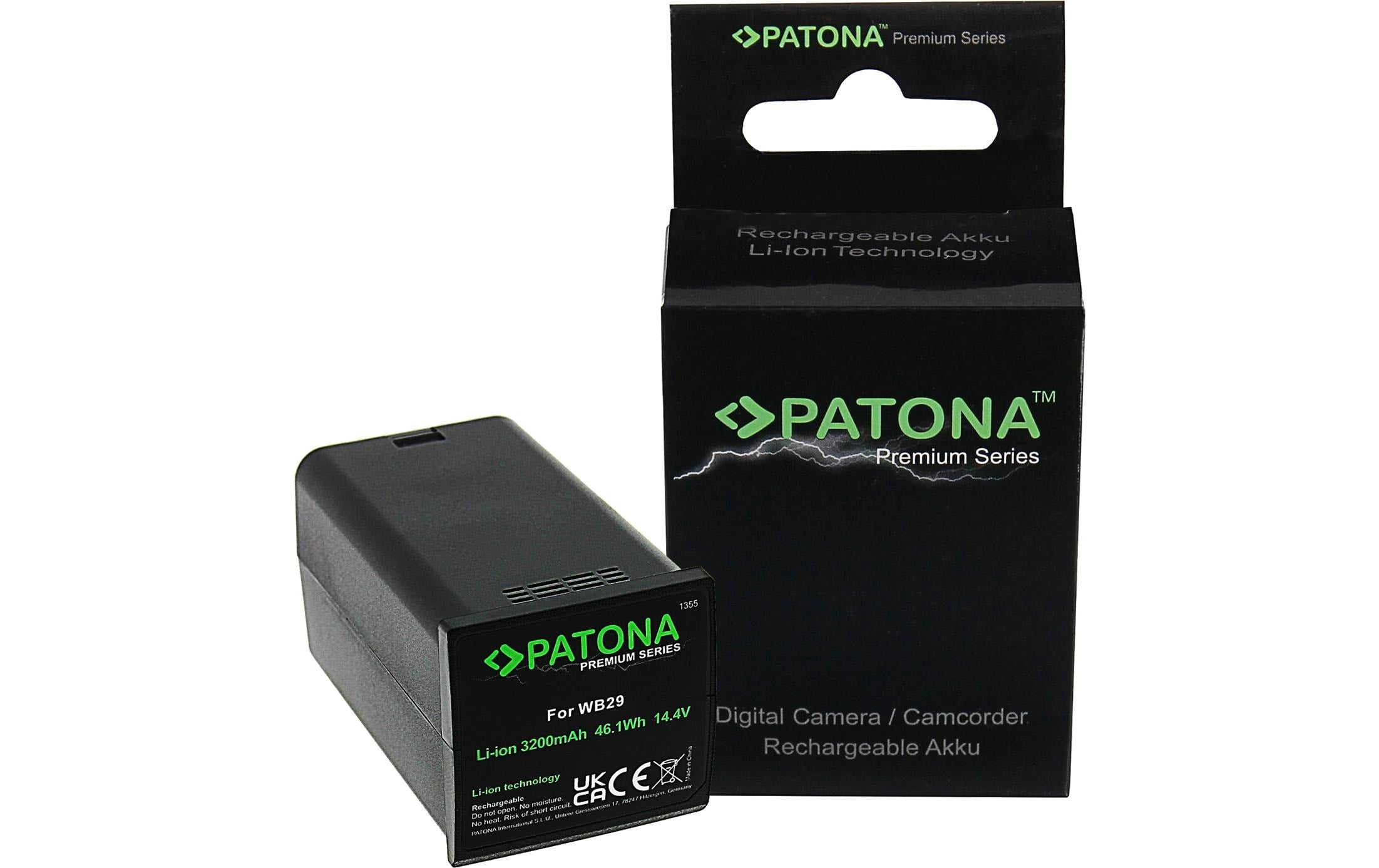 PATONA Premium Akku GODOX