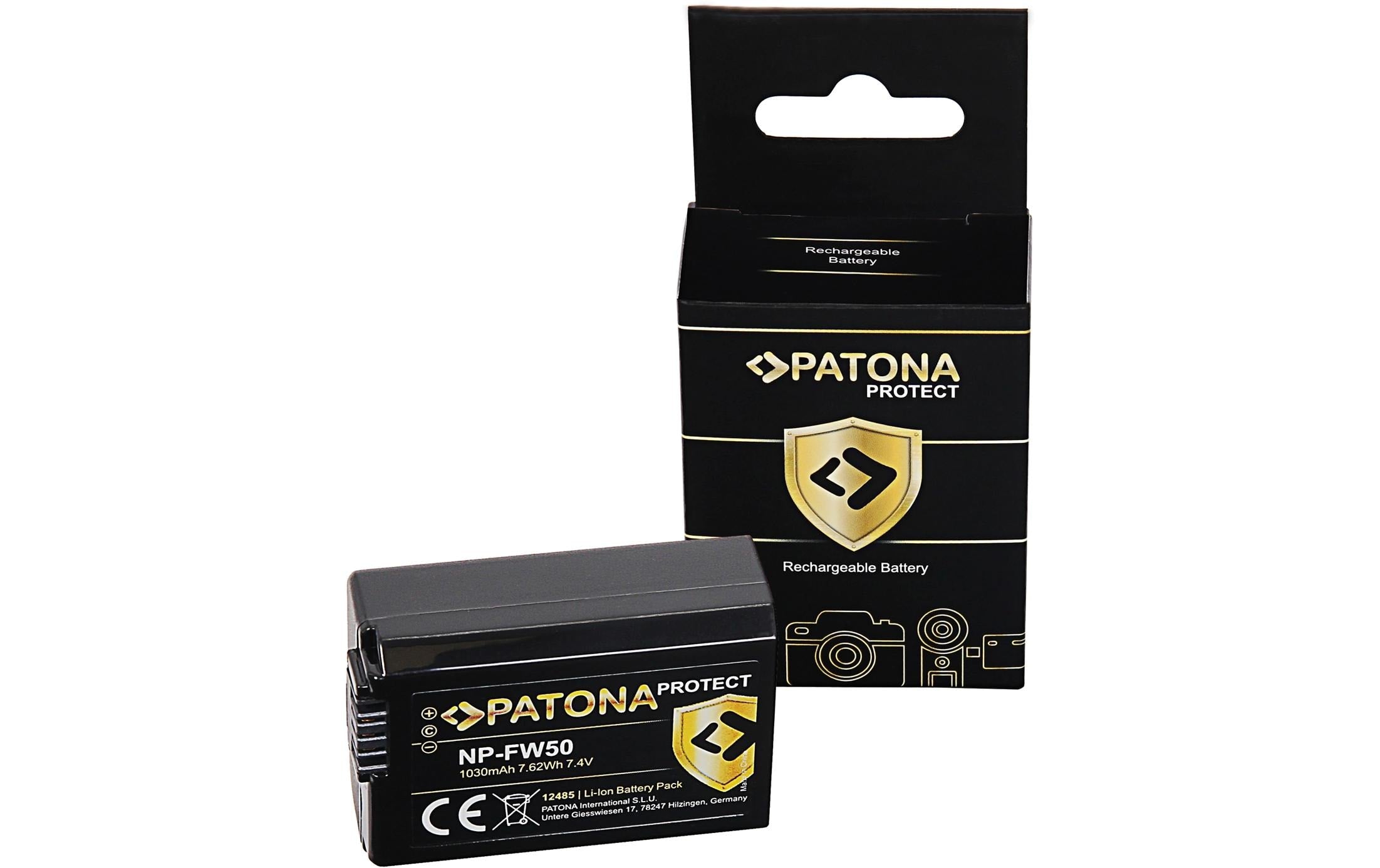 PATONA PROTECT Akku NP-FW50