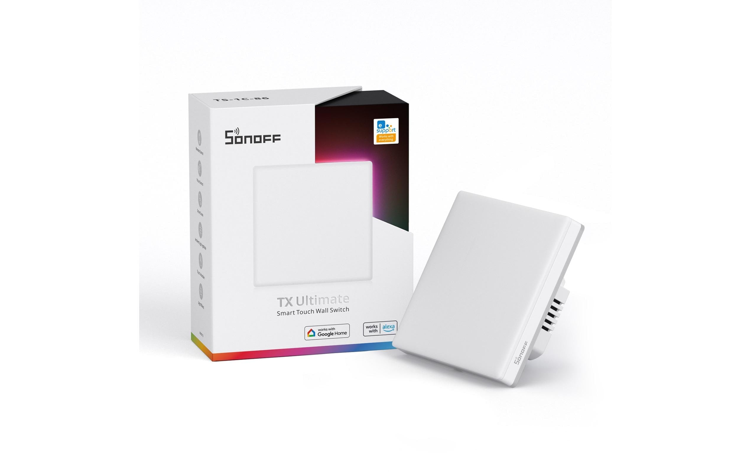 SONOFF WiFi-Lichtschalt 1-fach T5-1C-86