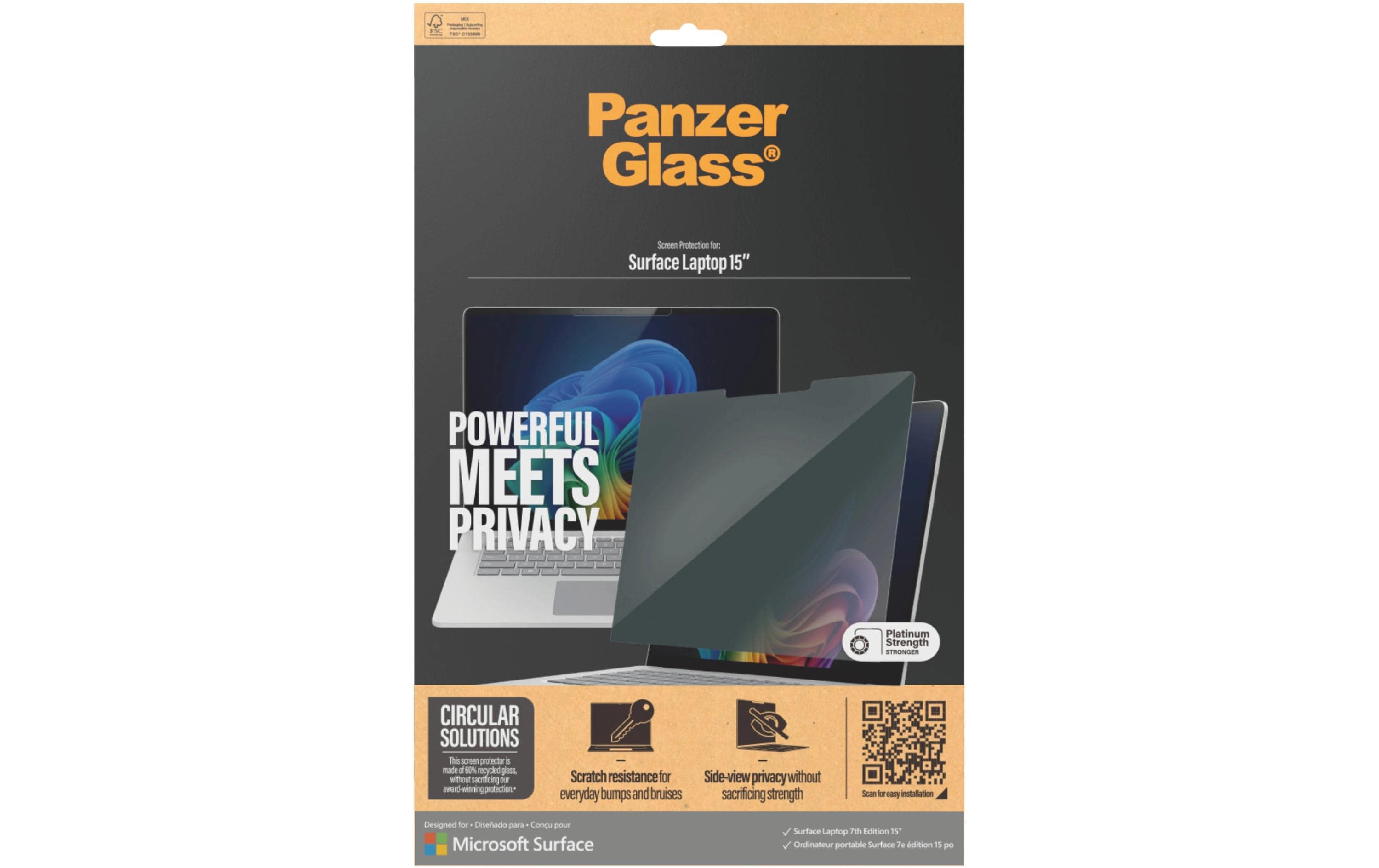 PANZERGLASS Privacy Glass, UWF
