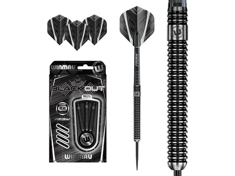 Winmau | Steeldart Blackout (1083) 22g | 3 Stück