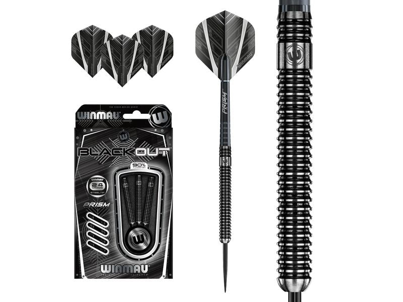 Winmau | Steeldart Blackout (1083) 24g | 3 Stück
