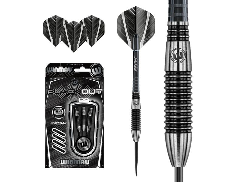 Winmau | Steeldart Blackout (1043) 24g | 3 Stück