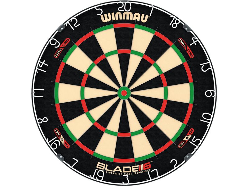 Winmau | Dartboard Blade 6 Dual Core (3031) | Material: Sisal