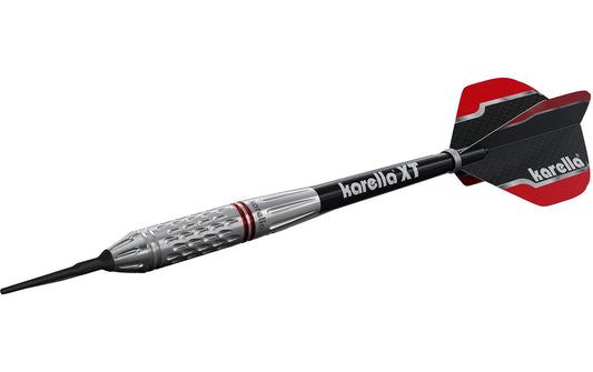 Karella | Softdart Commander 19g | 3 Stück, silber, 90% Tungsten