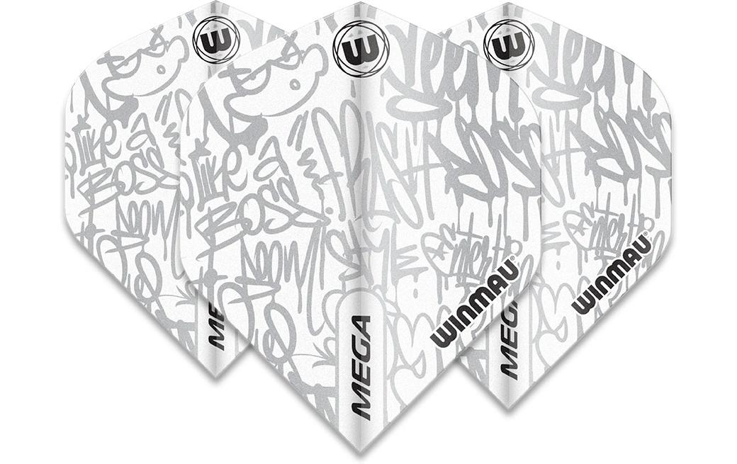 Winmau Flight Mega S. White (6900.243)