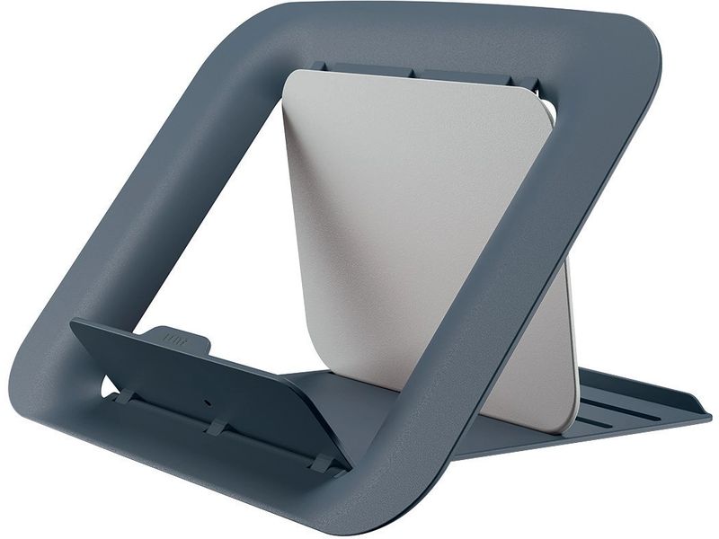 Leitz Workplace | Leitz Laptopständer Ergo Cosy grau | für Laptops von 13 bis 17