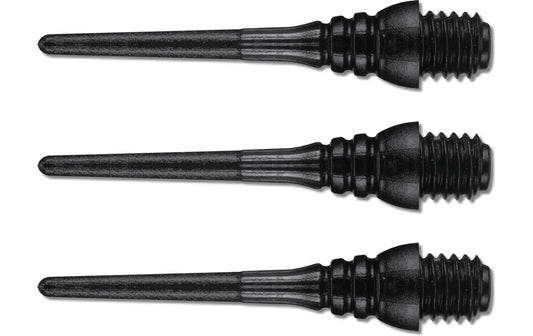 Winmau | Softspitzen Triton 50St. (8605) | schwarz, 2BA Gewinde (4.7mm)