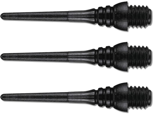 Winmau | Softspitzen Triton 50St. (8605) | schwarz, 2BA Gewinde (4.7mm)