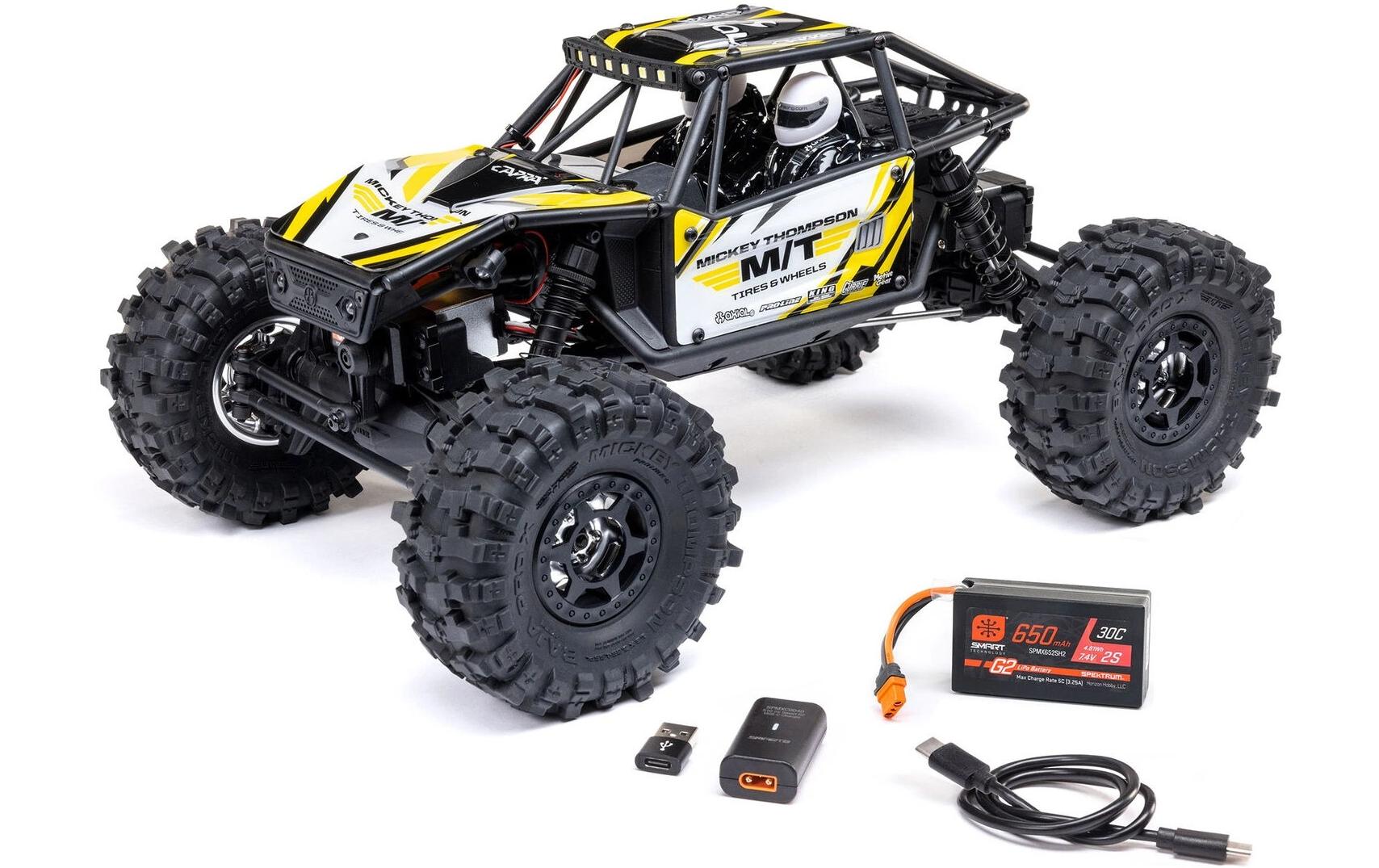 Axial Capra UTB18 4WS Gelb