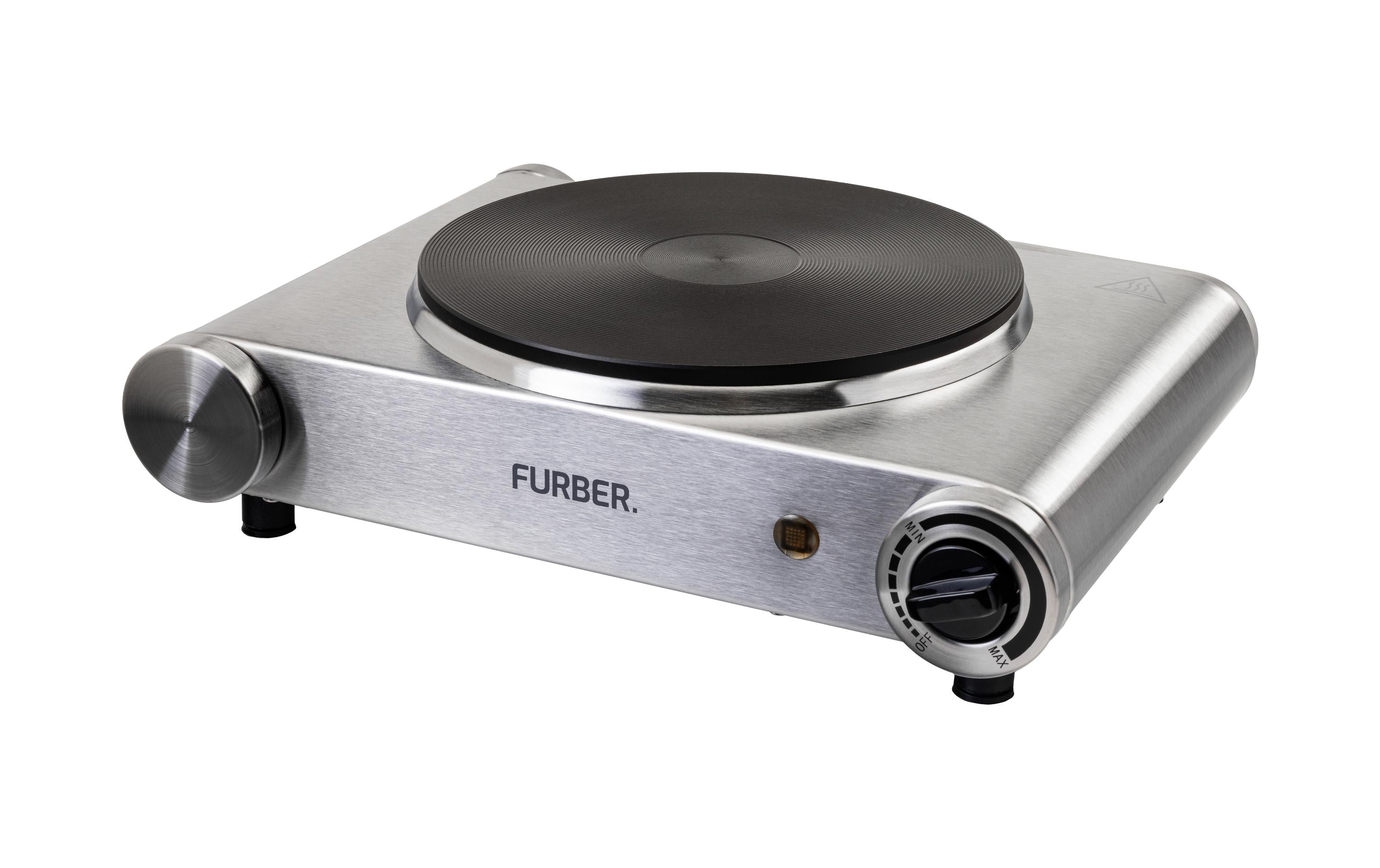 FURBER, Kochplatte Silber, 1500 W