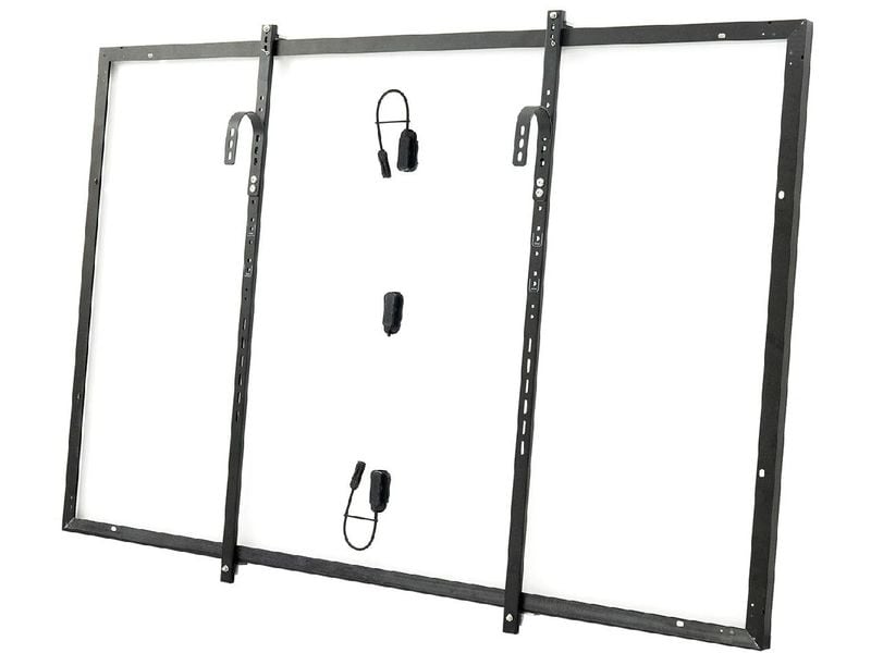 EcoFlow | Balkon-Hakenkit für 100W/400W | für 100W/400W Starre Solarpanele Silber