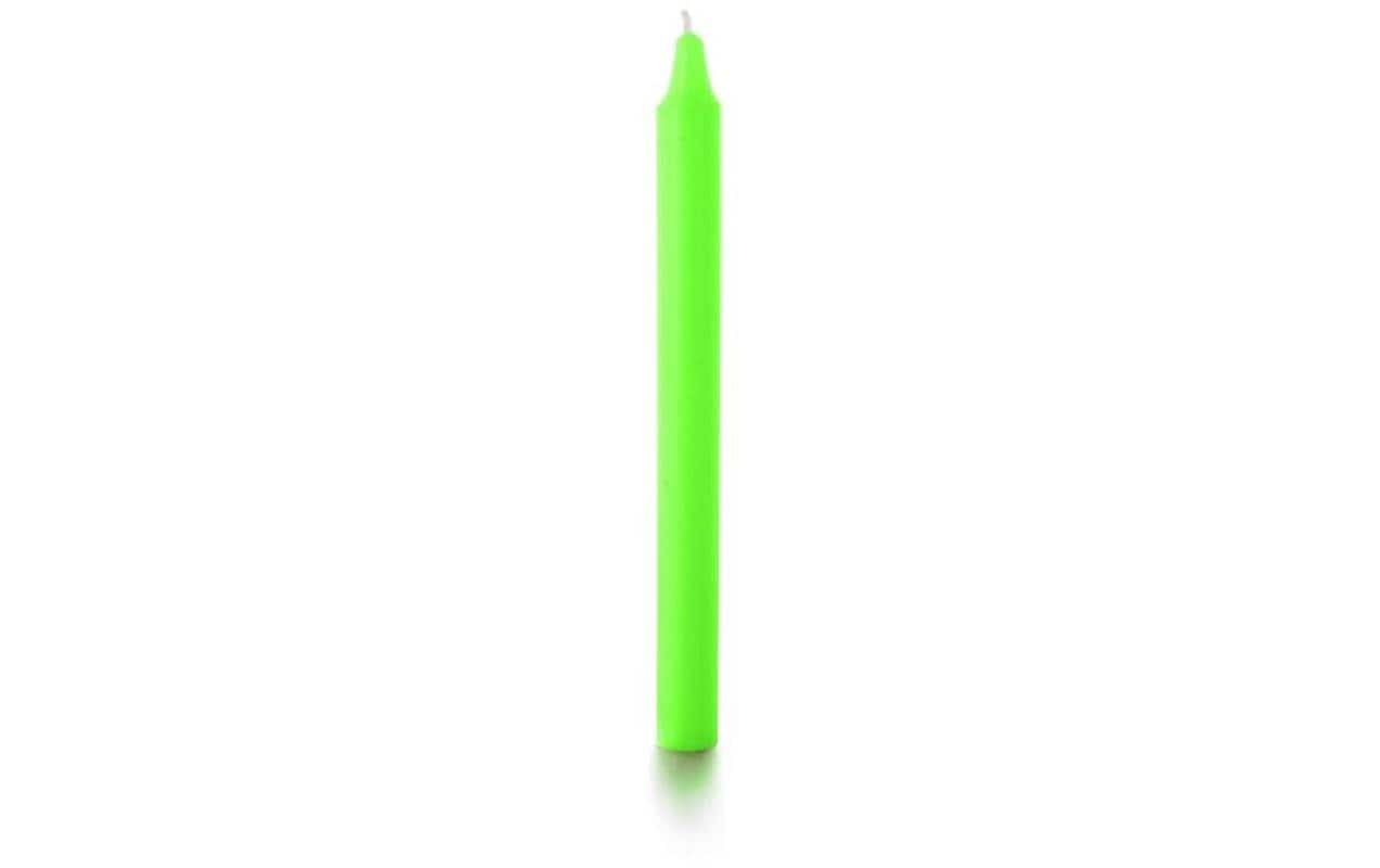 balthasar Stabkerzen 16 Stück, Neon Grün