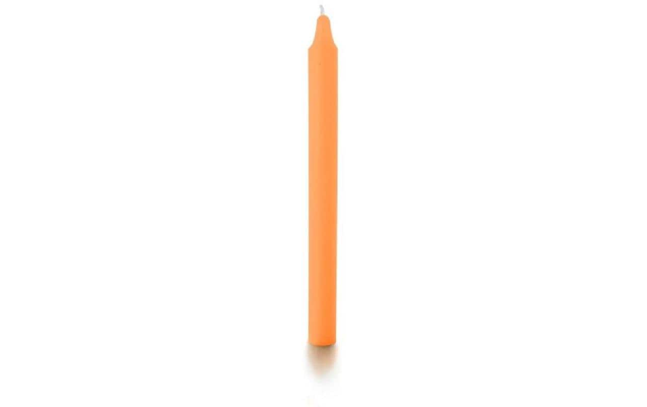 balthasar Stabkerzen 16 Stück, Neon Orange