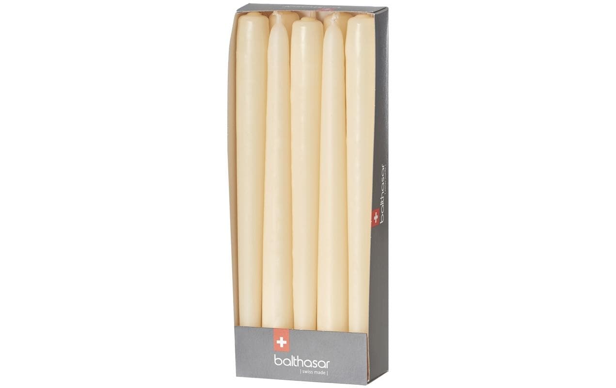 balthasar, Etoilekerze 24 cm x 2.2 cm, Ecru