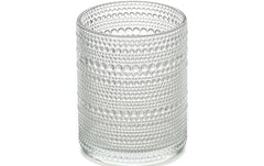 balthasar Windlicht Dotty aus Glas