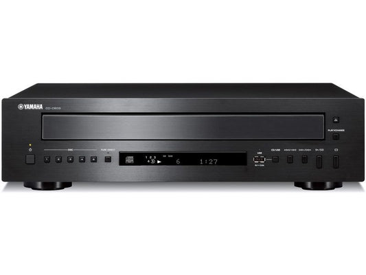 Yamaha | CD-C603 CD-Wechsler | Schwarz, 5 CDs, Pure-Direct, USB